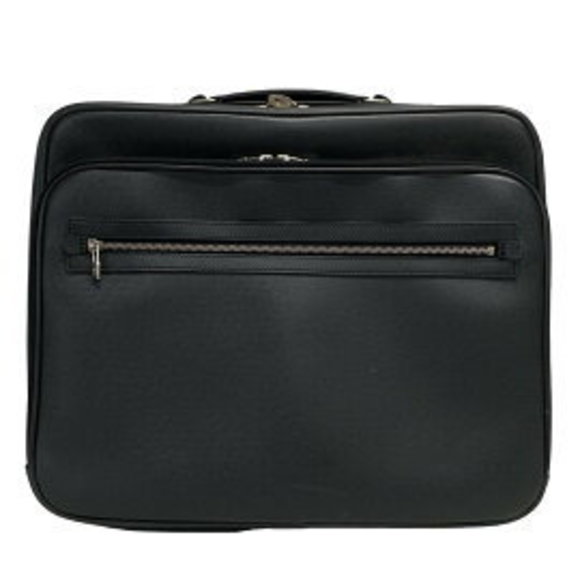 Louis Vuitton Case Bag Leather Carry Pilot Ardoise - Picture 1 of 9